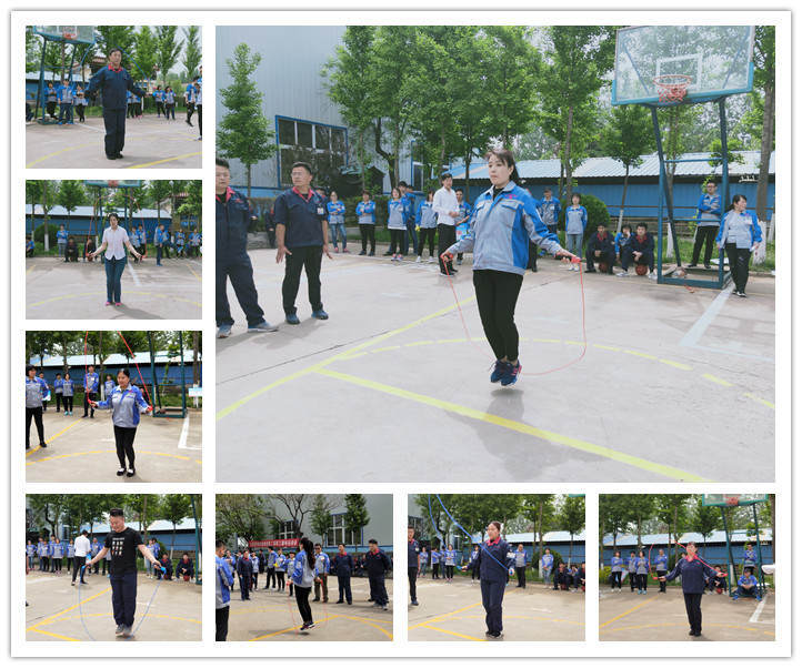 伴隨跳繩擦過地面的清脆聲，盡情展現(xiàn)著運(yùn)動(dòng)員們的輕盈風(fēng)姿