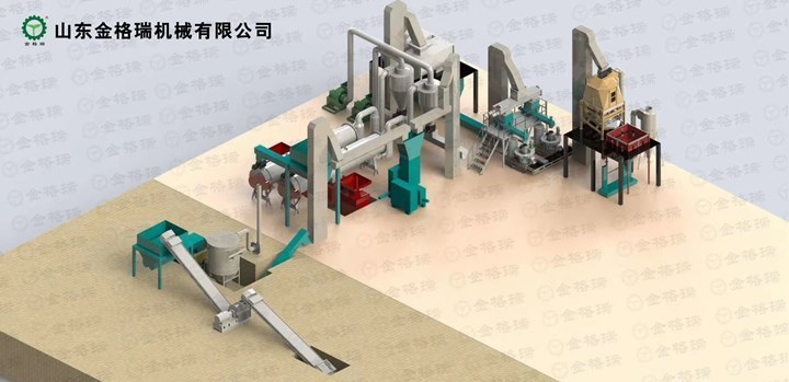 檸條飼料生產(chǎn)線 檸條飼料生產(chǎn)線