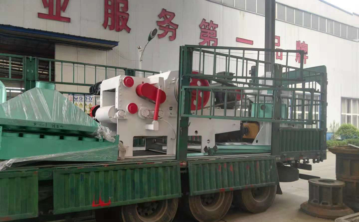 顆粒機生產線配套設備裝車