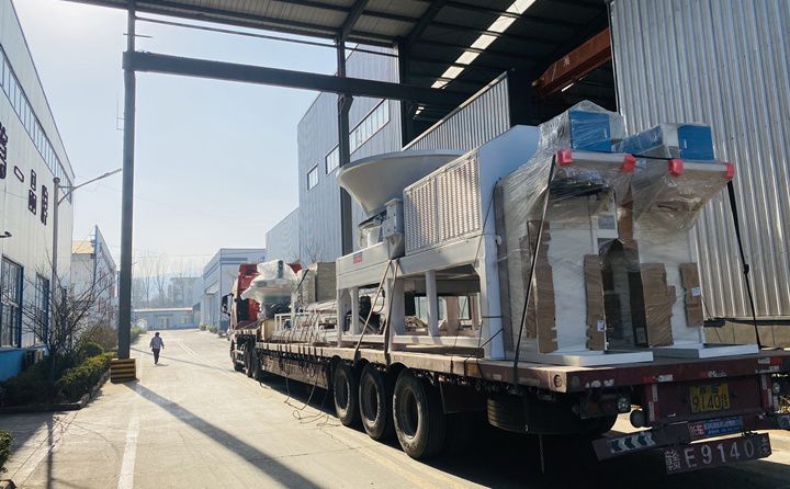 秸稈顆粒機即將發(fā)往內蒙古