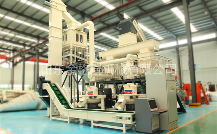 秸稈顆粒機(jī)生產(chǎn)線