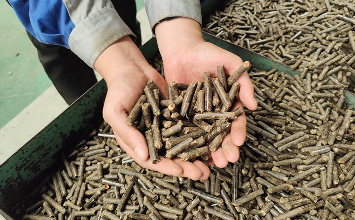 玉米秸稈顆粒燃料