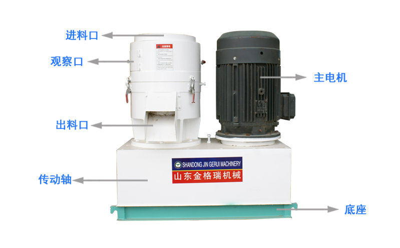 平模350秸稈顆粒機結(jié)構(gòu)圖 平模350秸稈顆粒機結(jié)構(gòu)圖